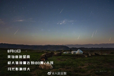 2022流星雨观测指南：首场在1月3日 5月31日或出现流星暴雨