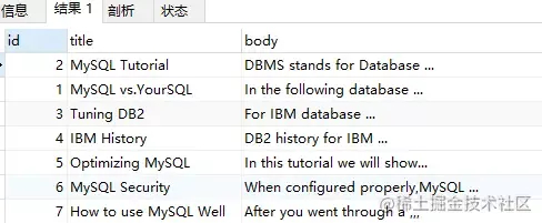 MySQL模糊查询再也用不着 like+% 了！