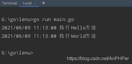 Golang动态调用方法小结