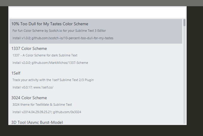 go语言开发环境配置(sublime text3+gosublime)