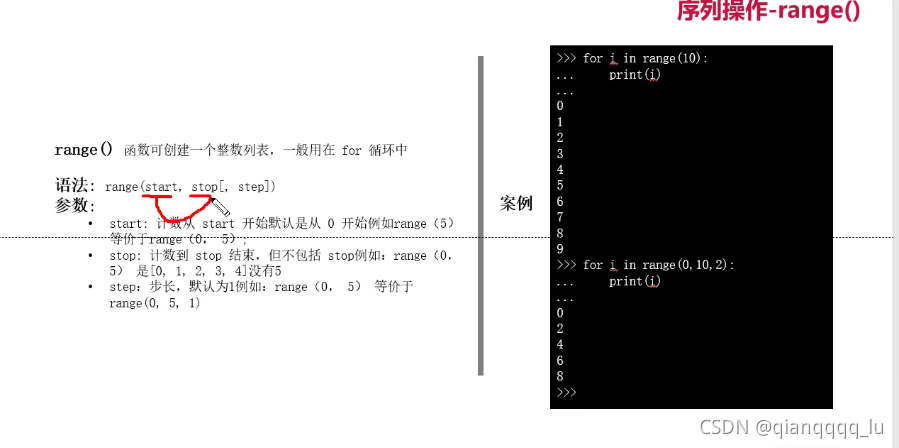 python基础之序列操作