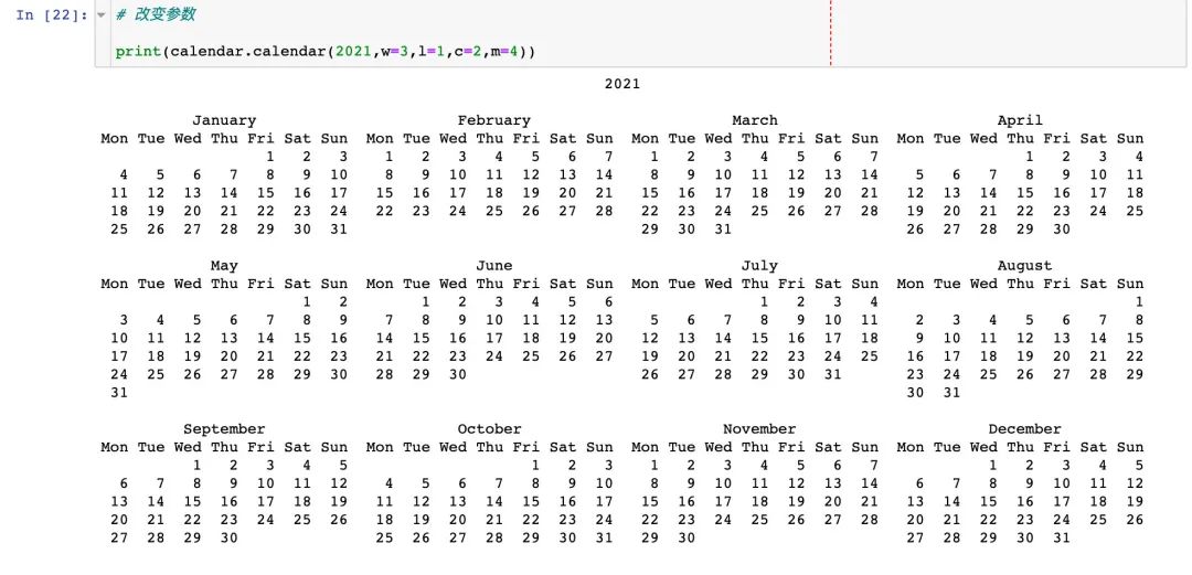 Python关于时间序列calendar模块的深入讲解