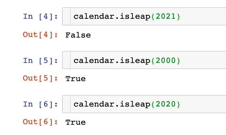 Python关于时间序列calendar模块的深入讲解