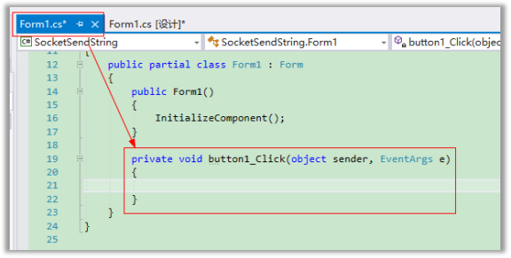 C#简单实现发送socket字符串