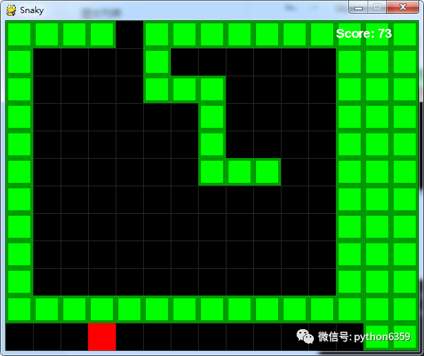 Python实现智能贪吃蛇游戏的示例代码