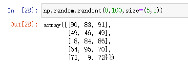 Python数据分析numpy数组的3种创建方式