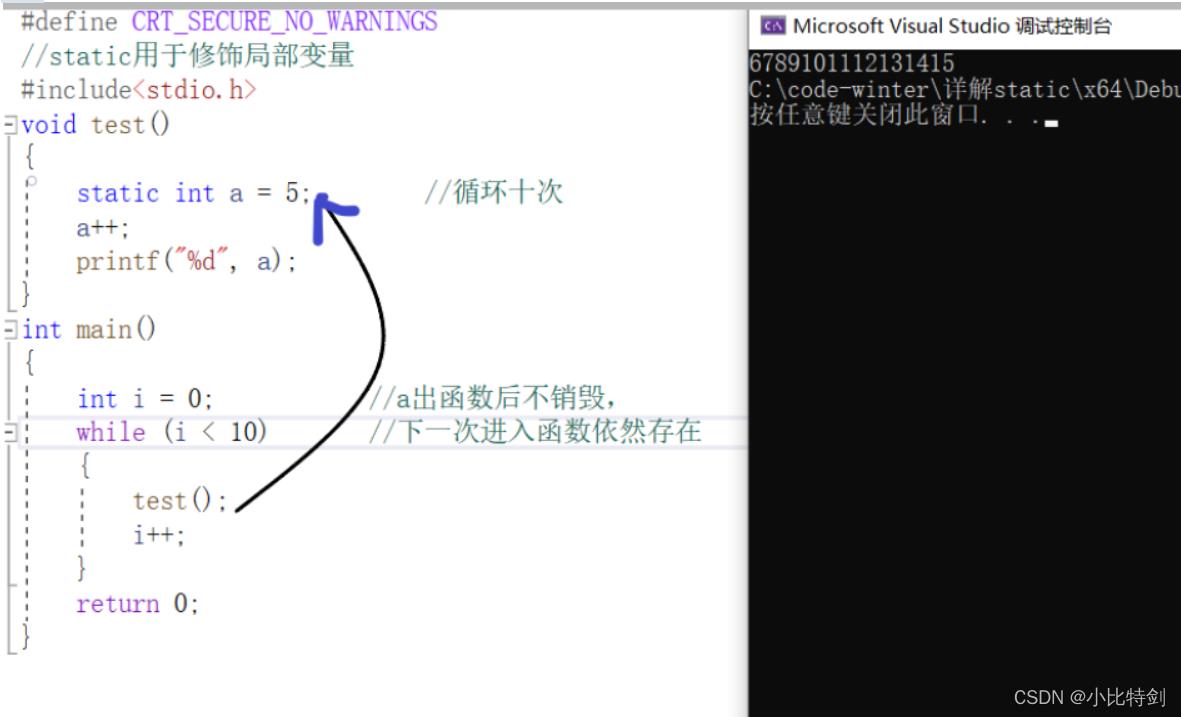 详解C语言中的Static关键字