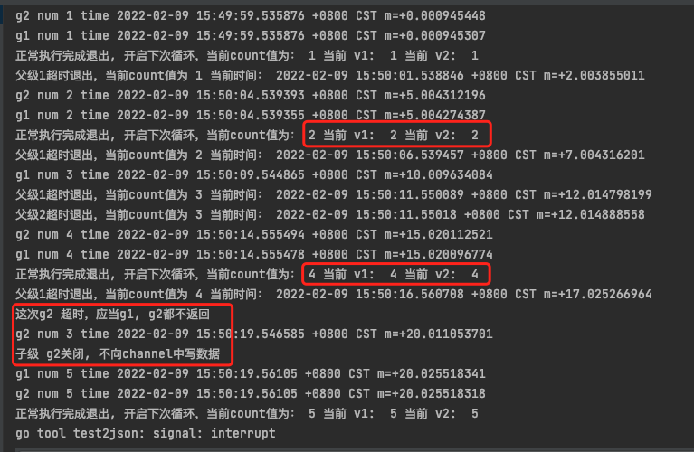 Go中groutine通信与context控制实例详解