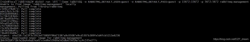 Docker安装RabbitMQ并安装延时队列插件