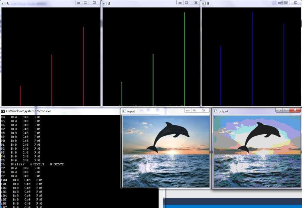 OpenCV 通过Mat遍历图像的方法汇总