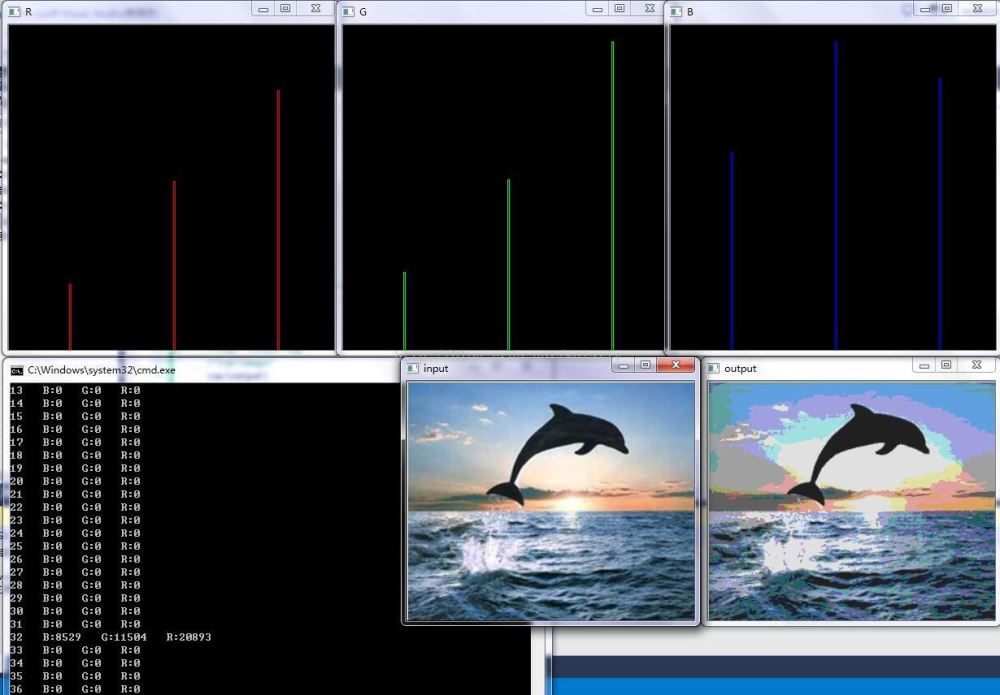 OpenCV 通过Mat遍历图像的方法汇总