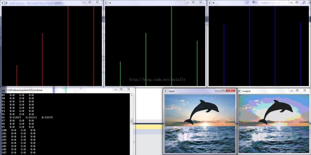 OpenCV 通过Mat遍历图像的方法汇总