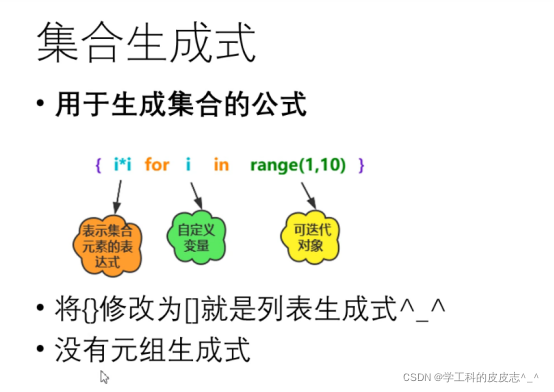 Python中的集合一起来学习一下