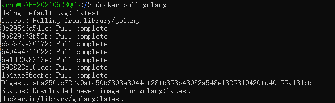 Docker部署golang环境详解