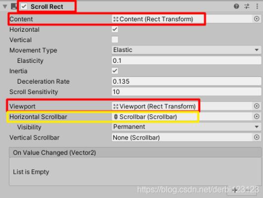 Unity实现滑动更换界面效果