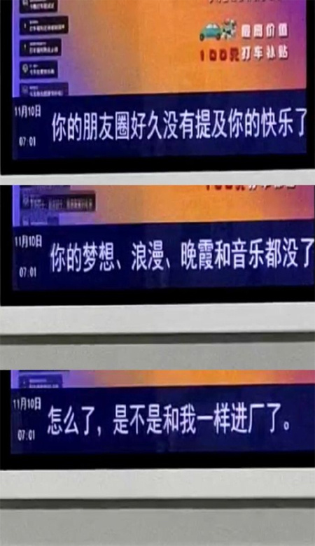 令人上头的厦门地铁树洞文字壁纸 厦门地铁树洞真的是人间快乐源泉