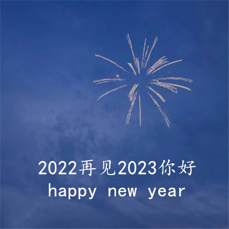 2022再见2023你好唯美朋友圈配图 滴体温正常欢迎进入2023