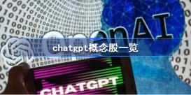 chatgpt概念股有哪些 chatgpt概念股一览