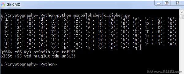 Python密码学仿射密码及攻击单字母密码教程