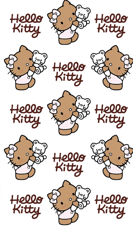 黑皮hellokitty限定壁纸超可爱又耐看 人要长大就要不断接受这世间的各种变化