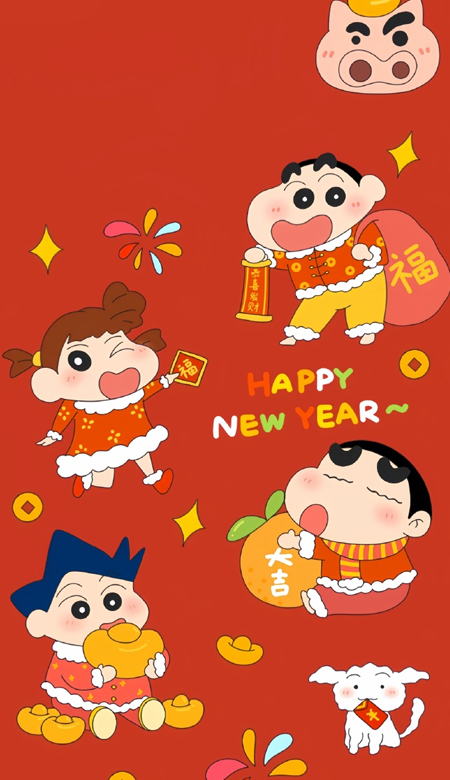 红红火火新年发财暴富壁纸 2024龙年必备的发财壁纸合集